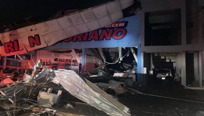 Foto: Defesa Civil Rio Bonito do Iguaçu - Hospitais de toda a região recebem vítimas do tornado; Defesa Civil orienta sobre doações